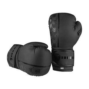 Боксерские перчатки спарринговые FGT collection 10 oz черные FT-3310/103