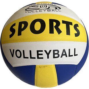 Мяч волейбольный Sports желто-бело-синий VB/SRT