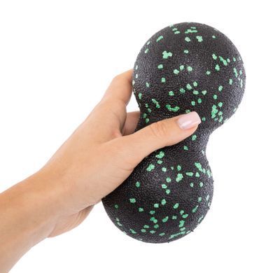 Йога ролер набір 3 в 1 (ролер, м'яч масажний, м'яч подвійний Duoball) Zelart FI-1061 колір різні кольори