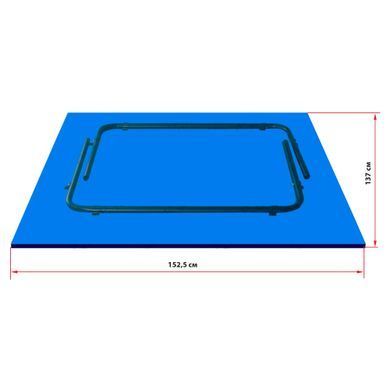 Стол для настольного тенниса GSI-Sport Indoor Gk-1 MT-4689 синий