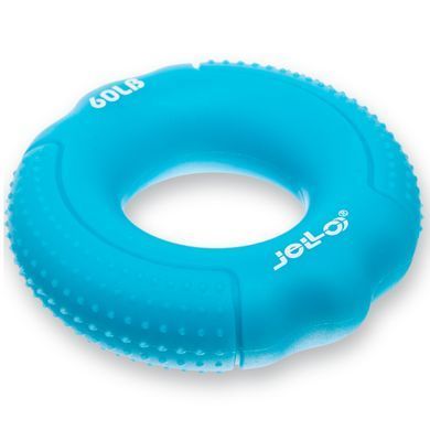 Эспандер кистевой кольцо JELLO FI-1788 размер 20LB цвет желтый