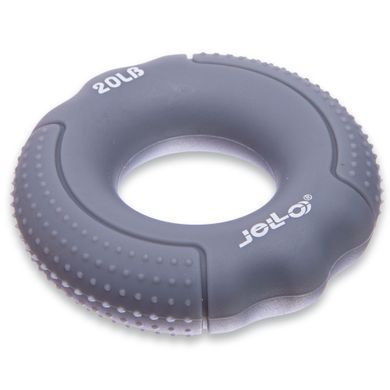 Эспандер кистевой кольцо JELLO FI-1788 размер 20LB цвет желтый