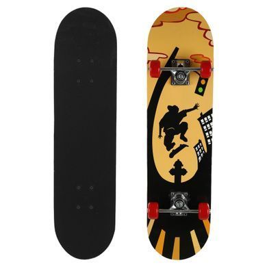 Скейтборд деревянный 31" Zelart 3108-PVC цвет разные цвета
