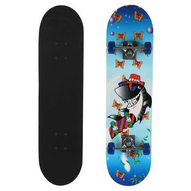 Скейтборд деревянный 31" Zelart 3108-PVC цвет разные цвета