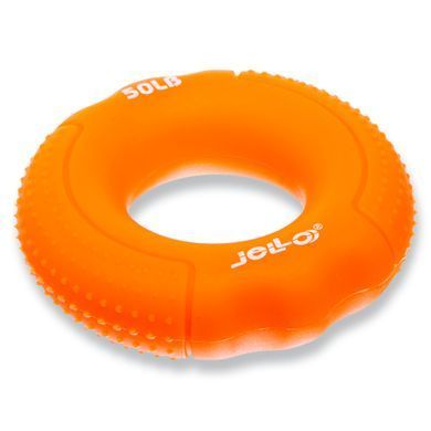 Эспандер кистевой кольцо JELLO FI-1788 размер 20LB цвет желтый