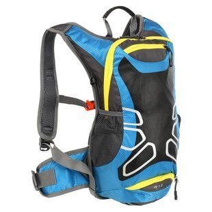 Моторюкзак с местом под гидратор MONSTER MS-6339-BL 14л 45x25x12см серый-синий