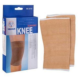 Наколінник еластичний Knee Yechun розмір M/L бежевий 9318