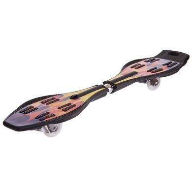 Роллерсерф двухколесный RipStik Рипстик Вейвборд RipStik роллерсерф Zelart SK-004S синий-оранжевый