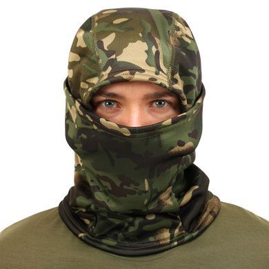 Балаклава зимняя на флисе Military Rangers M-9262 цвет черный