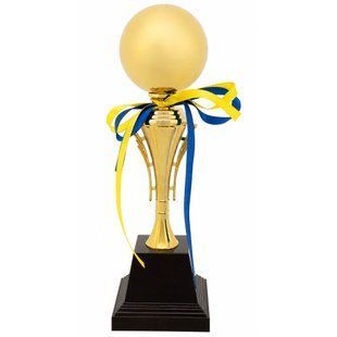 Кубок спортивний нагородний Zelart Ball C-303 висота 33см золотий