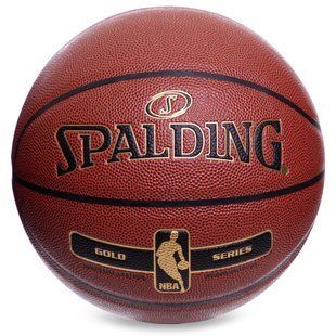 М'яч баскетбольний SPALDING NBA GOLD 76014Z розмір 7 коричневий