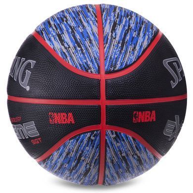 М'яч баскетбольний гумовий SPALDING NBA Extreme SGT 83501Z розмір 7 чорний-синій