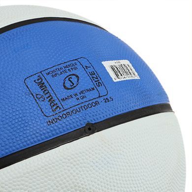 Мяч баскетбольный резиновый SPALDING ALT PANEL 84350Z цвет синий-белый