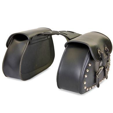 Кофры боковые для мотоцикла из кожзама HARLEY DAVIDSON H19 2 кофра черный