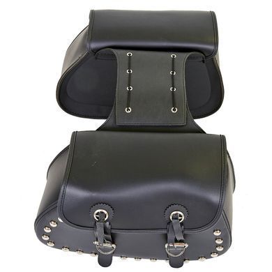 Кофры боковые для мотоцикла из кожзама HARLEY DAVIDSON H19 2 кофра черный