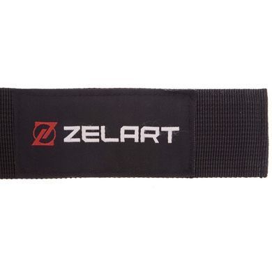 Крюки для подтягивания и тяги на запястья Zelart SB-167060 2шт черный