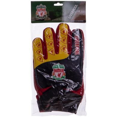 Рукавиці воротарські дитячі BALLONSTAR із символікою футбольного клубу LIVERPOOL FB-0028-06 розмір 5