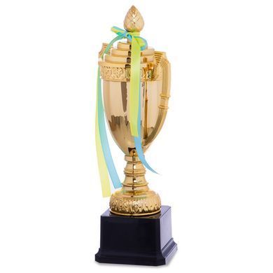 Кубок спортивный наградной Zelart Classic C-897C высота 30см золотой