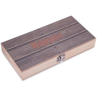 Нарды настольная игра деревянные Zelart W7710 размер 24см x 24см