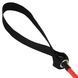 Палка гимнастическая с эспандерами Gym Stick для фитнеса Zelart F-932 1м черный-красный