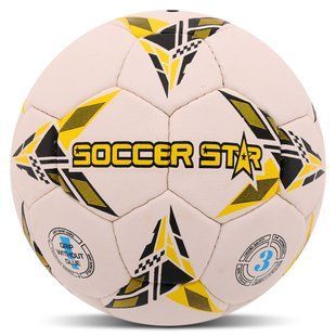 М'яч гандбольний SOCCER STAR HB-4542-3 розмір 3 білий-жовтий