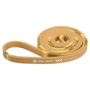 Резина петля для подтягиваний и тренировок лента силовая Zelart POWER BANDS FI-7695-1 хаки-камуфляж