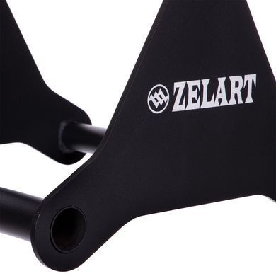 Брусья мобильные паралетсы упоры для отжиманий Zelart PUSH-UP BAR TA-2276 2шт 37х33х33см черный