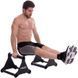 Брусья мобильные паралетсы упоры для отжиманий Zelart PUSH-UP BAR TA-2276 2шт 37х33х33см черный