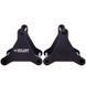 Брусья мобильные паралетсы упоры для отжиманий Zelart PUSH-UP BAR TA-2276 2шт 37х33х33см черный