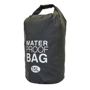 Гермомешок водонепроницаемый Zelart Waterproof Bag TY-6878-15 цвет черный