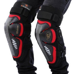 Мотонаколінники Ridbiker MS-4320 2шт чорний-червоний