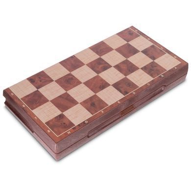 Шахматы шашки 2 в 1 набор настольных игр пластиковые на магнитах Zelart QX2880-S размер 30сx30см