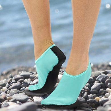 Неопреновая обувь Skin Shoes Zelart PL-6870-M размер XS-30-33-19-20,5см цвет мятный