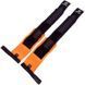 Бинты кистевые для жима STRENGTH WRIST WRAPS Zelart TA-2256 2штуки черный-оранжевый