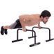 Брусья мобильные паралетсы упоры для отжиманий Zelart PUSH-UP BAR TA-2277 2шт 60х35х32см черный