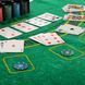 Набір для покеру в металевій коробці Poker game set Zelart 6613K 300 фішок