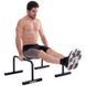 Брусья мобильные паралетсы упоры для отжиманий Zelart PUSH-UP BAR TA-2277 2шт 60х35х32см черный