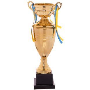 Кубок спортивний нагородний Zelart Cup C-1505C висота 44см золотий