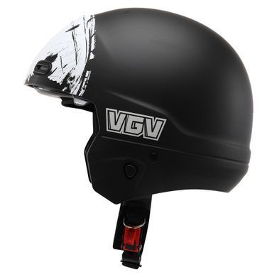 Мотошлем интеграл (full face) VGV MT-3304 размер M цвет черный-белый