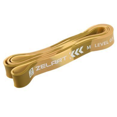 Резина петля для подтягиваний и тренировок лента силовая Zelart POWER BANDS FI-7695-3 хаки-камуфляж