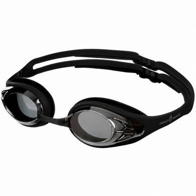 Очки для плавания взрослые зеркальные линзы MadWave COMPETITION MIRROR AUTOMATIC M043002 цвет белый