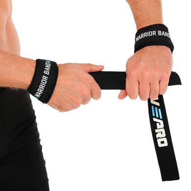 Лямки для тяги LIFTING STRAP LiveUp LP8092 колір чорний