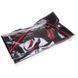 Бинты кистевые для жима STRENGTH WRIST WRAPS Zelart SB-167070 2штуки черный-красный