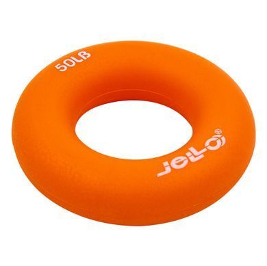 Еспандер кистьовий кільце JELLO JLA473-50LB 1шт &oslash;7см навантаження 22,5кг помаранчевий