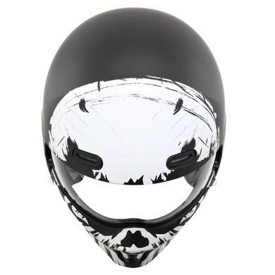 Мотошлем интеграл (full face) VGV MT-3304 размер L цвет черный-белый