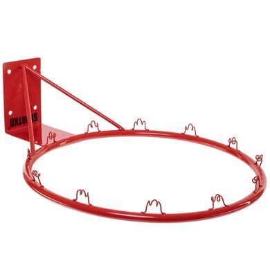 Кольцо баскетбольное для щита Sportko KB-45 &oslash;45см красный