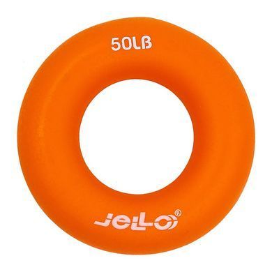 Еспандер кистьовий кільце JELLO JLA473-50LB 1шт &oslash;7см навантаження 22,5кг помаранчевий