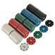 Набор для покера в металлической коробке Poker game set Zelart 6620H 200 фишек