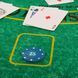Набор для покера в металлической коробке Poker game set Zelart 6620H 200 фишек