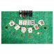 Набор для покера в металлической коробке Poker game set Zelart 6620H 200 фишек